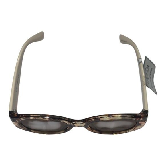 Oscar de la Renta Brown Tortoiseshell Sunglasses - Picture 5 of 6